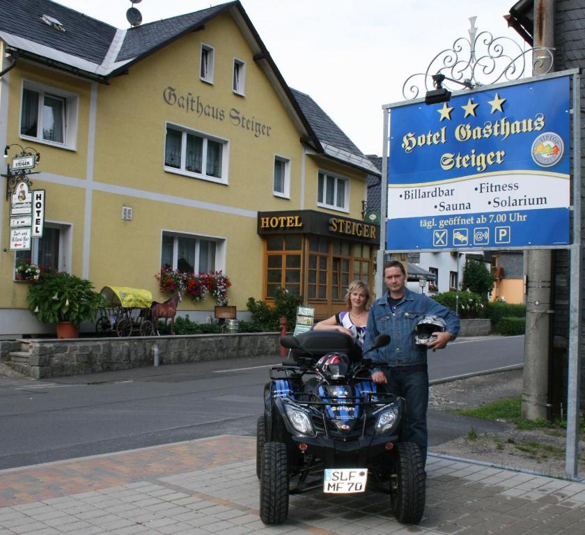 Hotel-Gasthaus Steiger Gräfenthal Exteriér fotografie